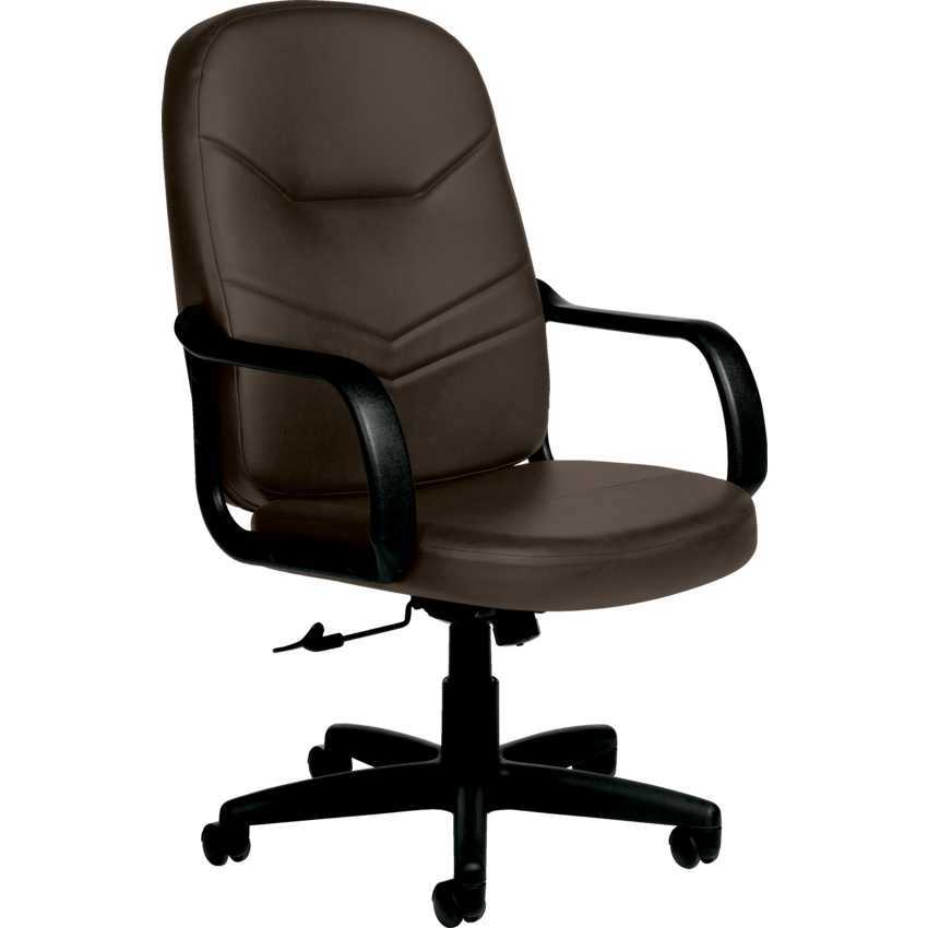 Basics® Trent™ Tilter Chair High Back Fabric LuxPlus Dark Brown