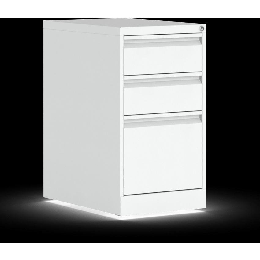 Offices to Go File Pedestals 15"W x 23"D x 27-7/8"H Designer White