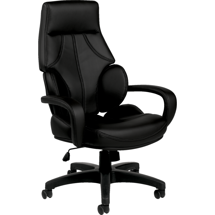 Offices To Go Kazan High Back Tilter Polyurethane Chair Black