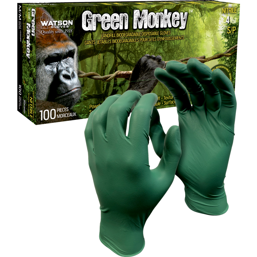 Watson Green Monkey™ Gloves X-Large 100/box