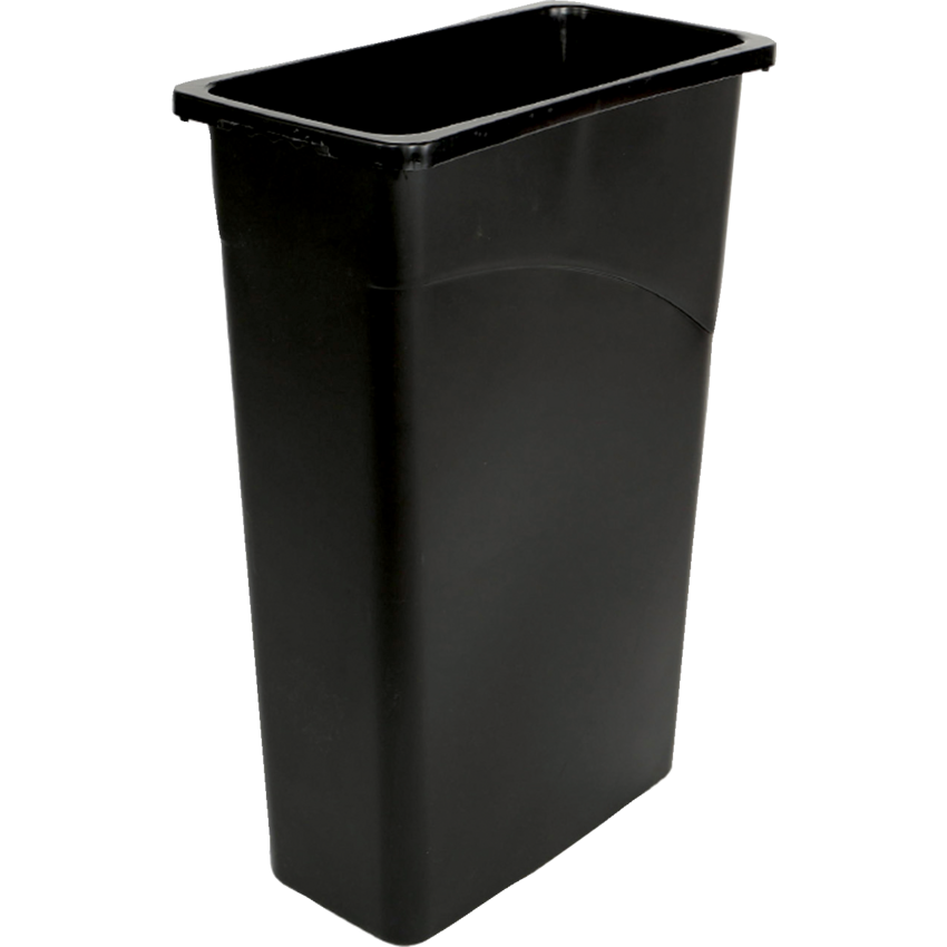 Globe™ Slim Waste Container 105 L Black