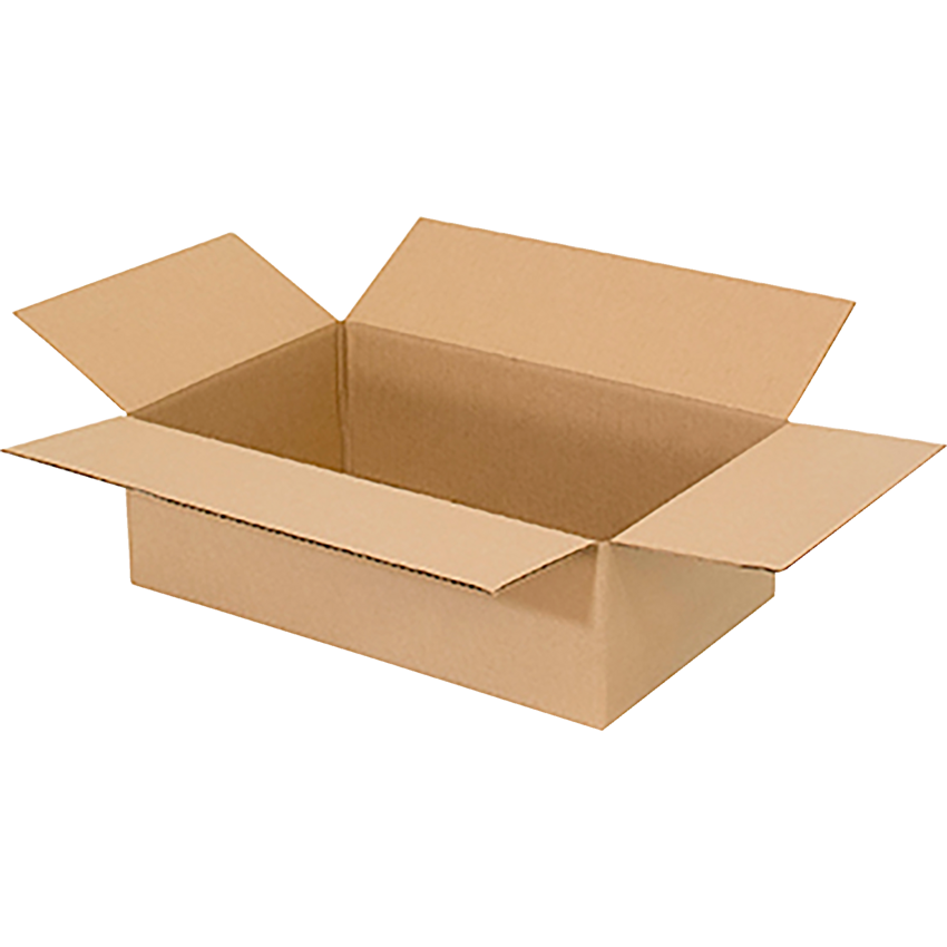 Kraft Corrugated Shipping Boxes 20"W x 14"D x 6"H 25/pkg