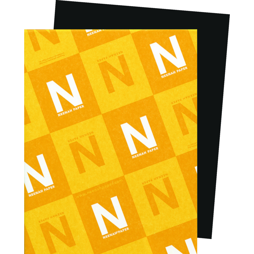 Neenah Astrobrights® Paper Letter Eclipse Black 500/pkg