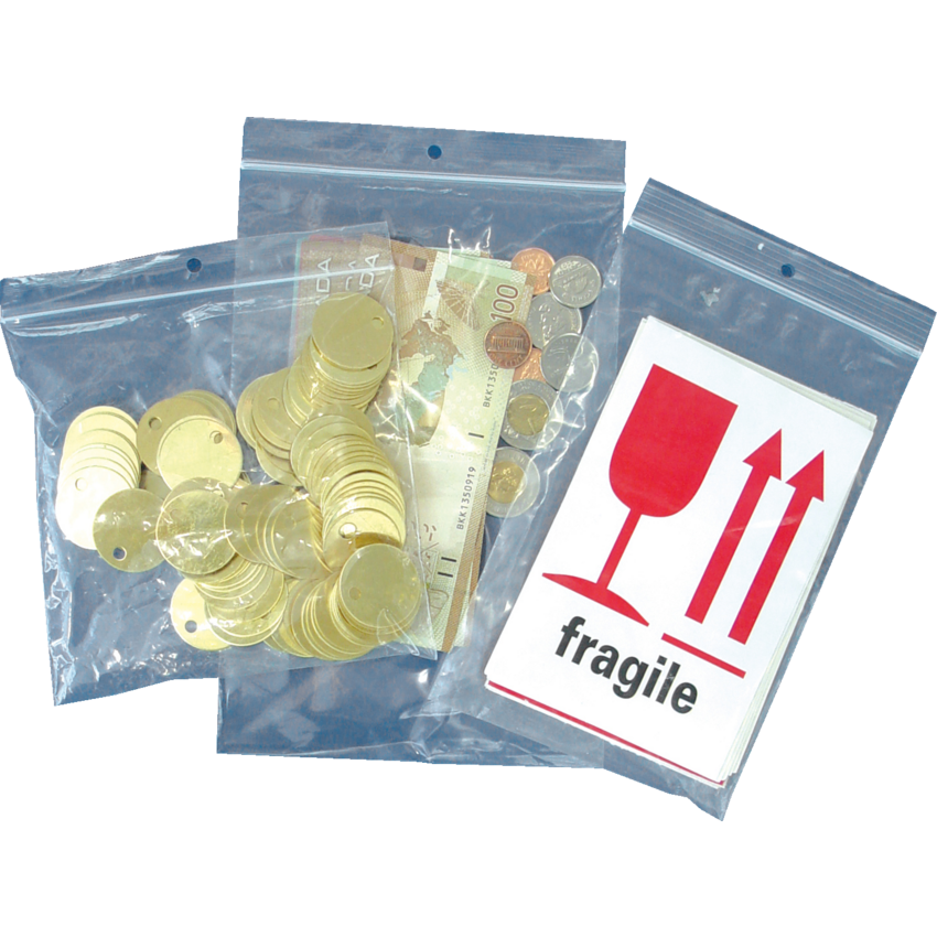 Reclosable Poly Bags 2 mil 4" x 6" 1,000/box