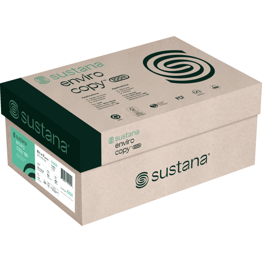 Sustana Enviro™ Copy Paper 92B 20 lb Letter White 500/pkg