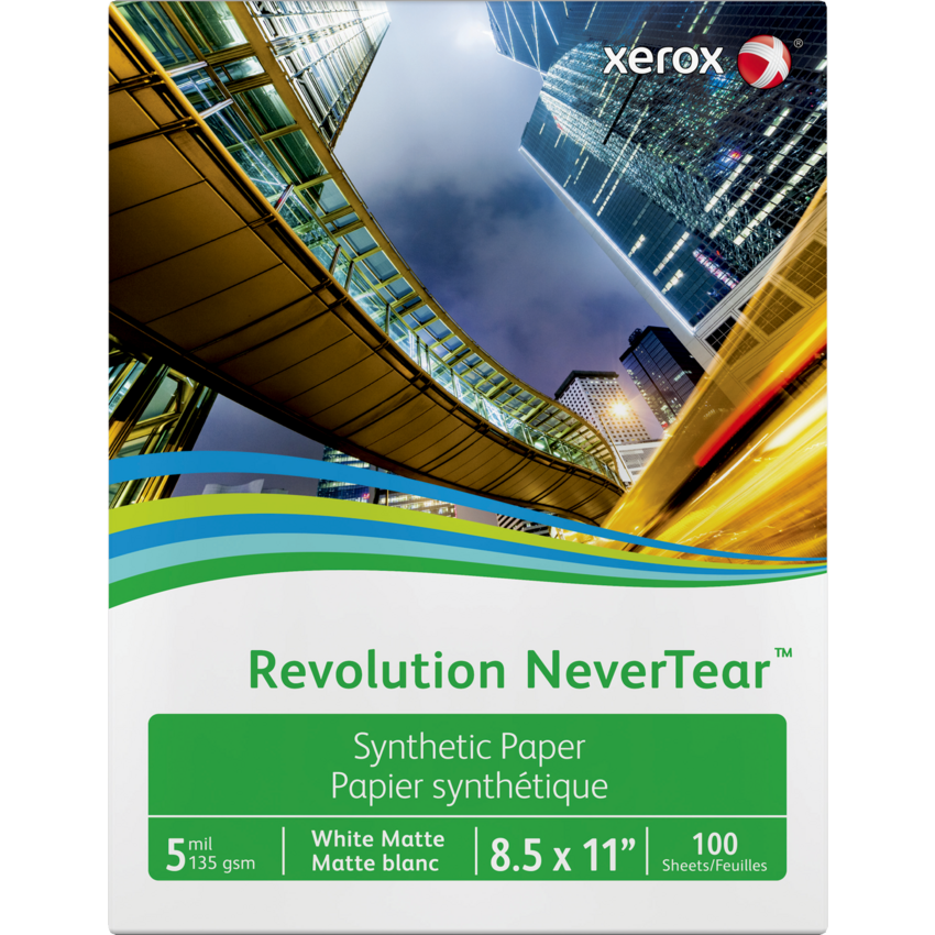 Xerox® Revolution™ Premium Never Tear® Paper 8-1/2" x 11" 100/pkg