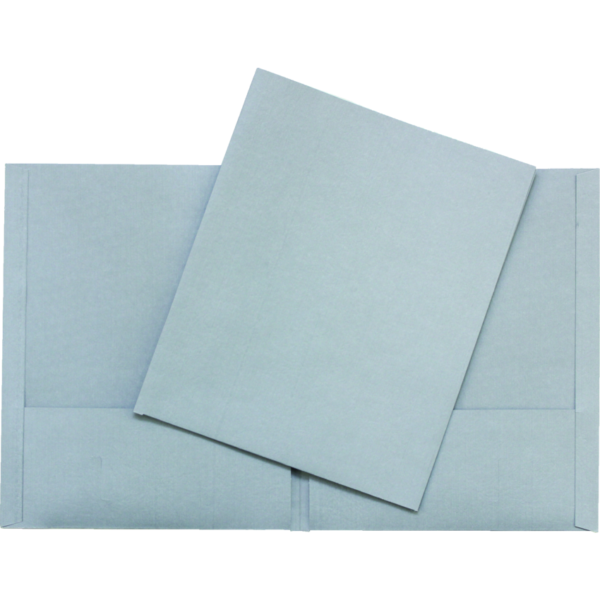Hilroy Twin Pocket Portfolio 11-3/4" x 9-1/2" Grey