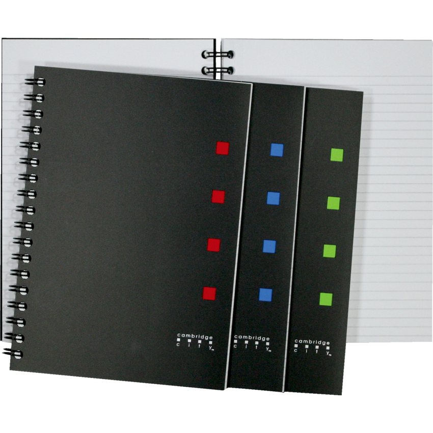 Cambridge City™ Notebook Twin Wire 11" x 9-1/8" 70 sheets
