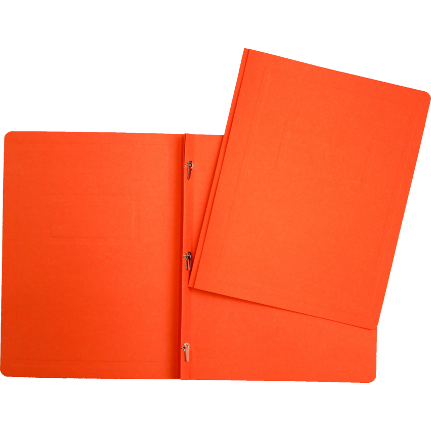 Hilroy Panel & Border Report Cover 11-1/2" x 9-1/8" Orange