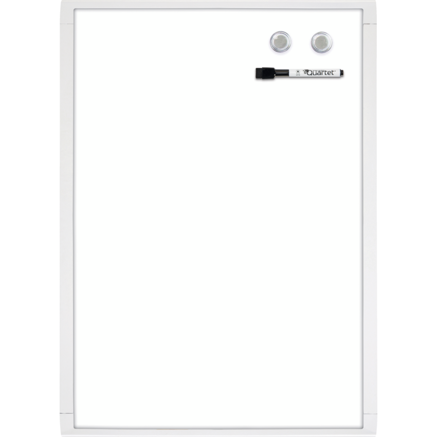 Quartet® Plastic Frame Magnetic Dry Erase Board 11" x 17" White
