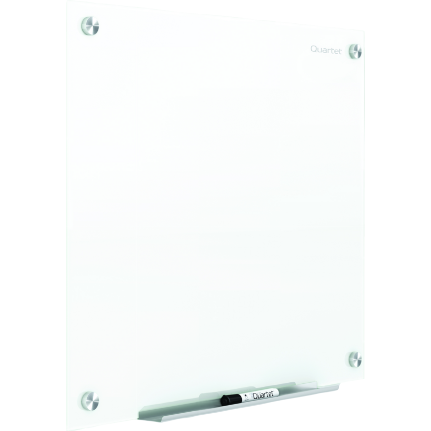 Quartet® Brilliance Magnetic Glass Dry-Erase Board 48" x 48" White
