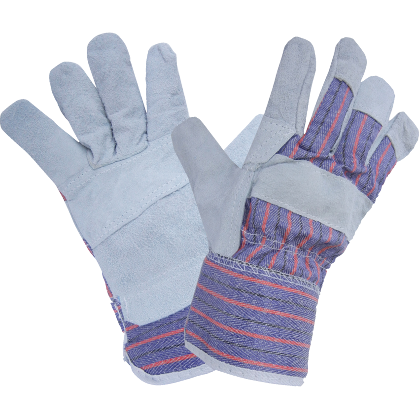 RONCO Care™ Split Leather Fitter Gloves X-Large Grey 12 pairs/pkg