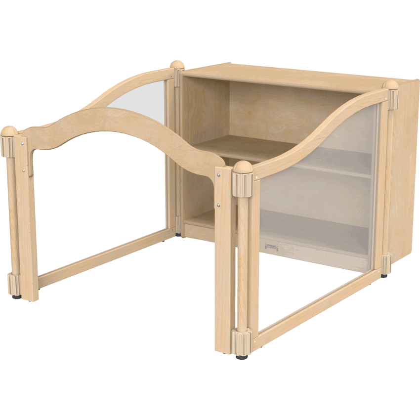 KYDZ Suite® Imagination Nook 41-1/2"W x 54"D x 30-1/2"H