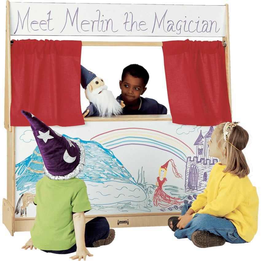 Jonti-Craft® Imagination Station 49-1/2"W x 15"D x 49"H