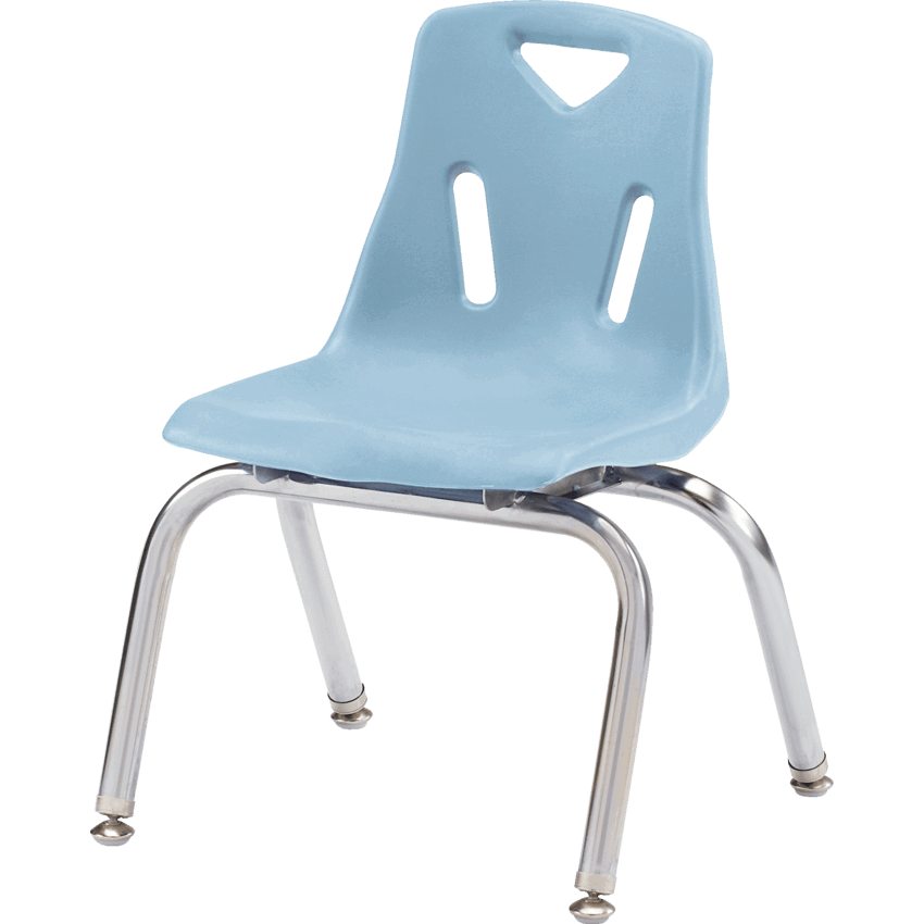 Jonti-Craft® Berries® Stacking Chair 12" Coastal Blue