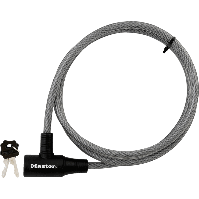 Master Lock® Keyed Cable Lock 6' Grey