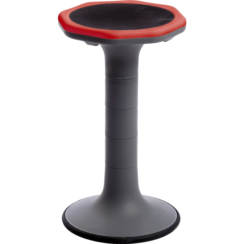 Mitybilt Jive Balance Stool 21"H Red