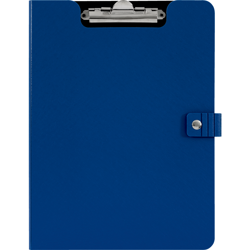 Merangue Padfolio With Clip Blue