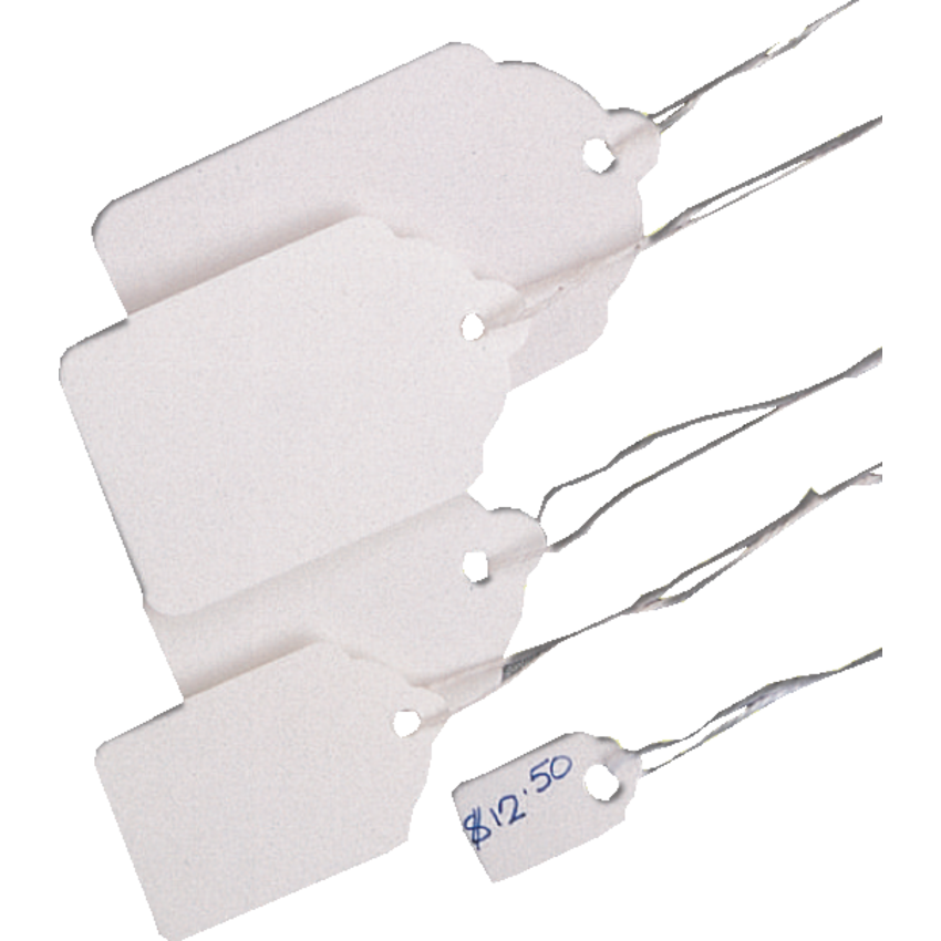 Merangue Merchandise String Tags 1-3/4" x 1-3/32" 50/pkg