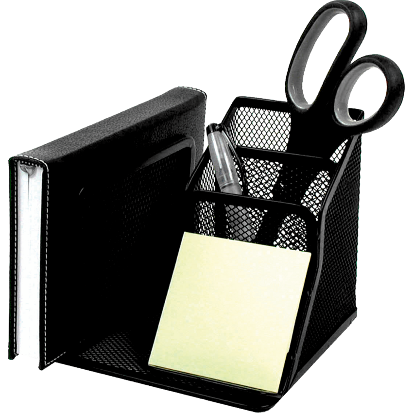 Winnable Mesh Desk Organizer Black