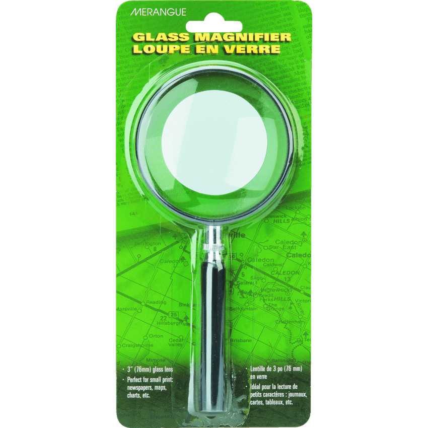 Merangue Classic Glass Magnifier 3” lens