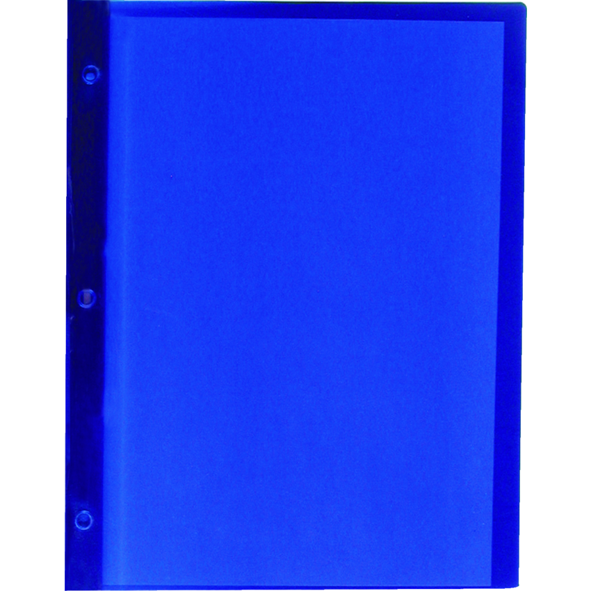 Winnable Poly Report Covers 11-1/2" x 9-1/2" Blue