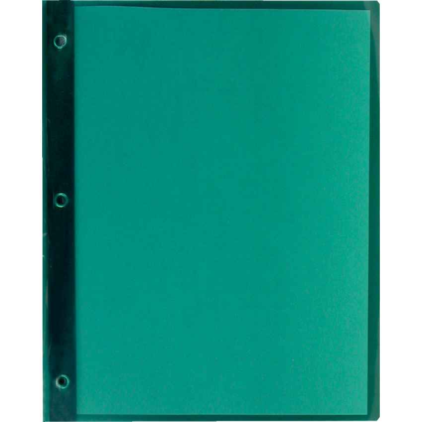 Winnable Poly Report Covers 11-1/2" x 9-1/2" Green