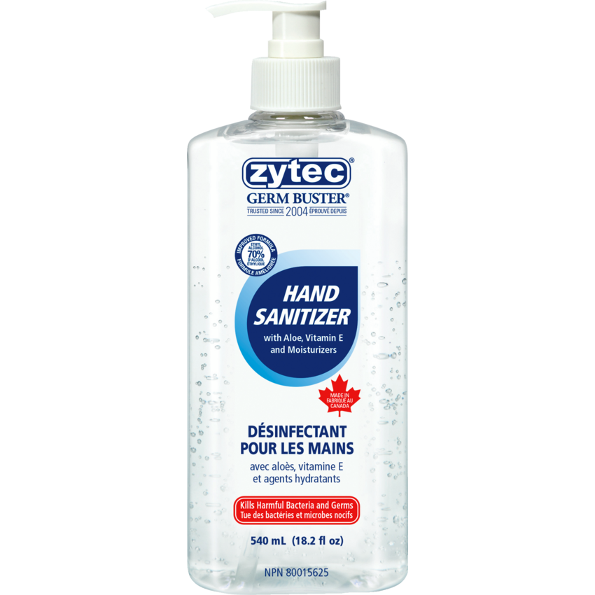Zytec® Germ Buster® Hand Sanitizer 540 mL