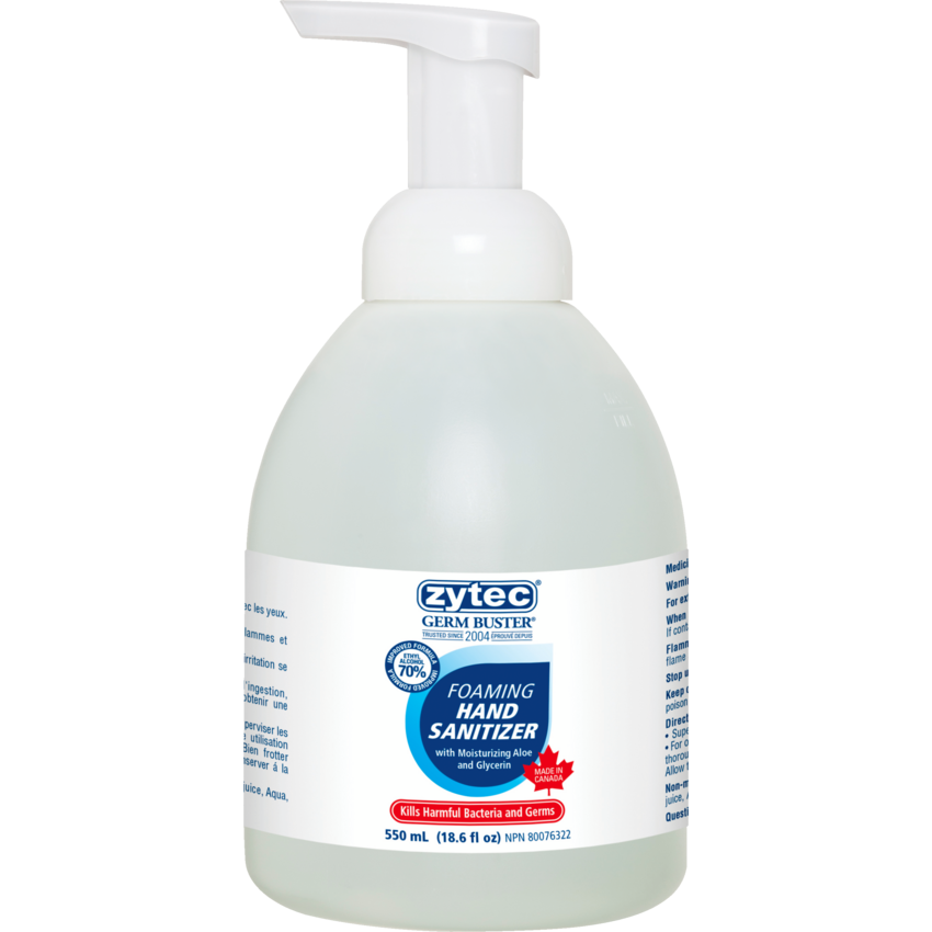 Zytec® Germ Buster® Foaming Hand Sanitizer 550 mL