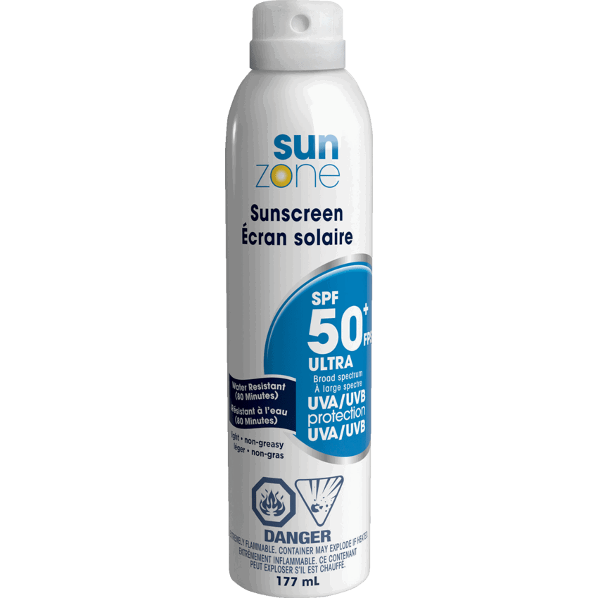 SunZone® Ultra Sunscreen SPF 50+ Spray 177 mL