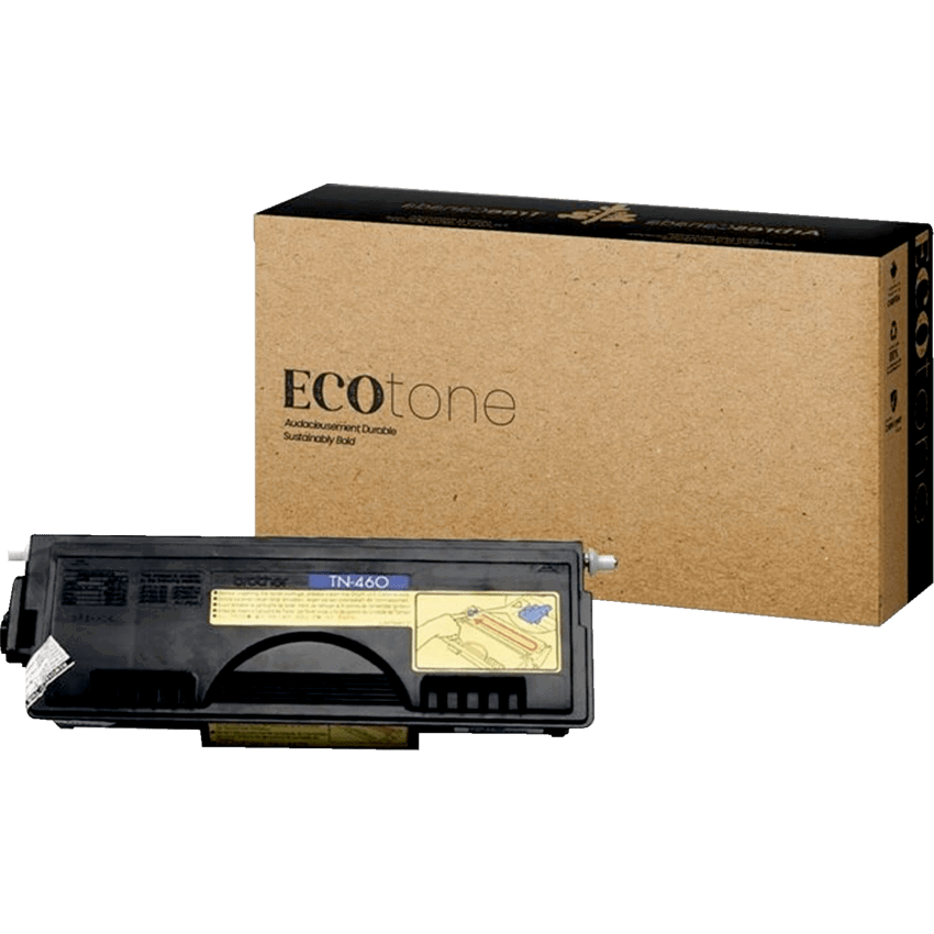 EcoTone® Remanufactured Laser Cartridge (Bro TN460) Black