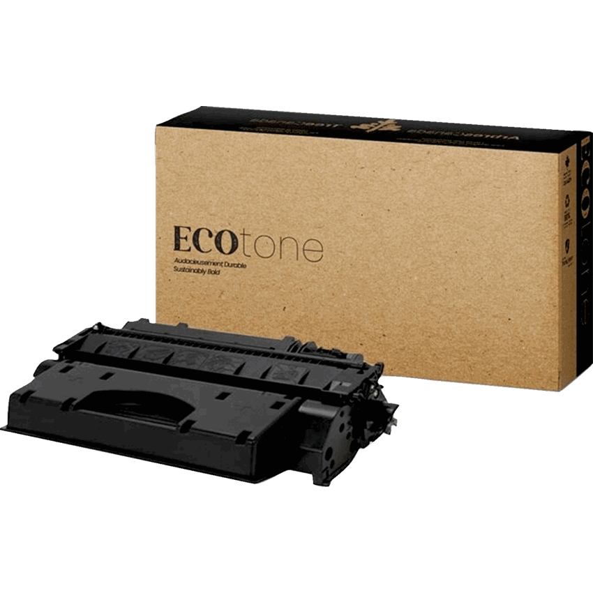 EcoTone® Remanufactured Laser Cartridge (HP CF280X) Black