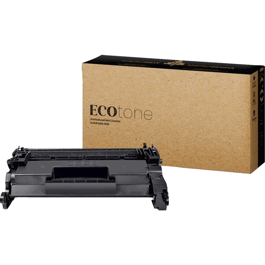 EcoTone® Remanufactured Laser Cartridge (HP CF258A) Black