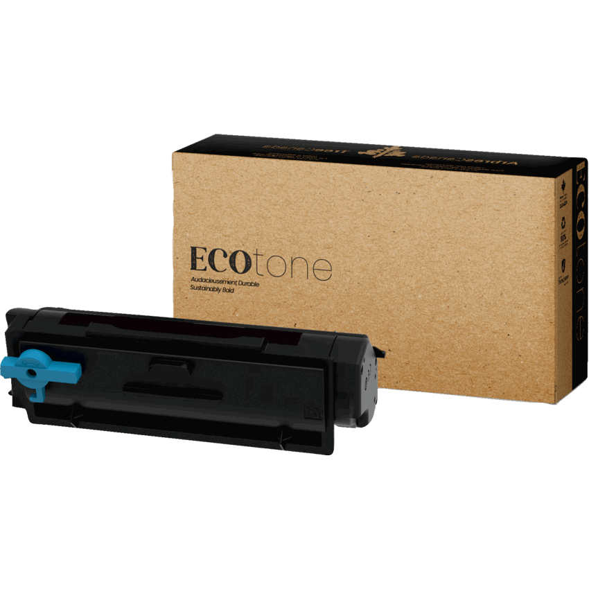 EcoTone® Remanufactured Laser Cartridge (Lex 55B1H00) Black