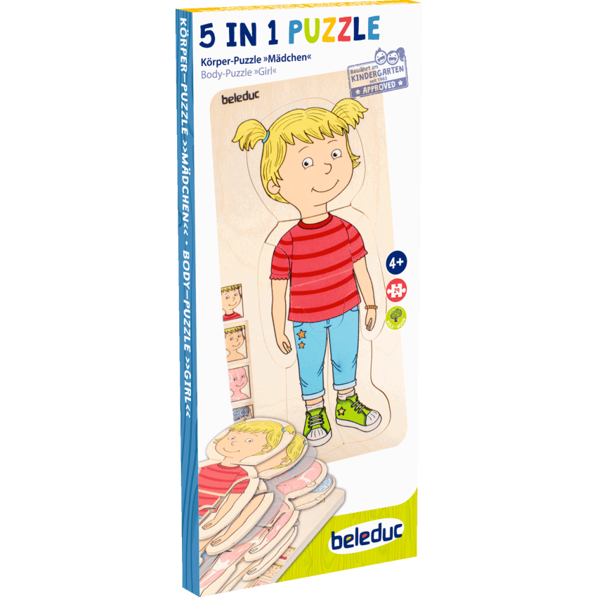 Beleduc Body Puzzle Girl