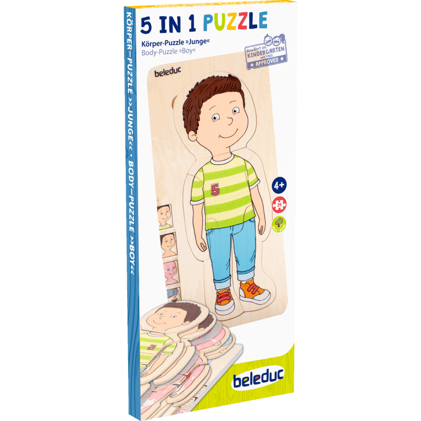 Beleduc Body Puzzle Boy