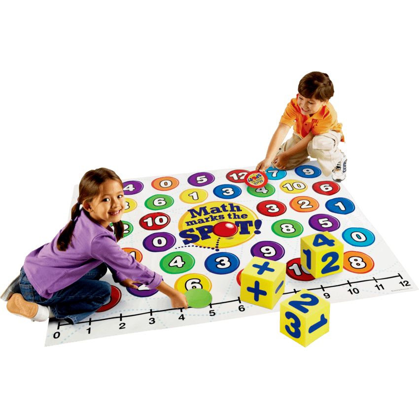 Learning Resources® Math Marks the Spot™ Activity Set