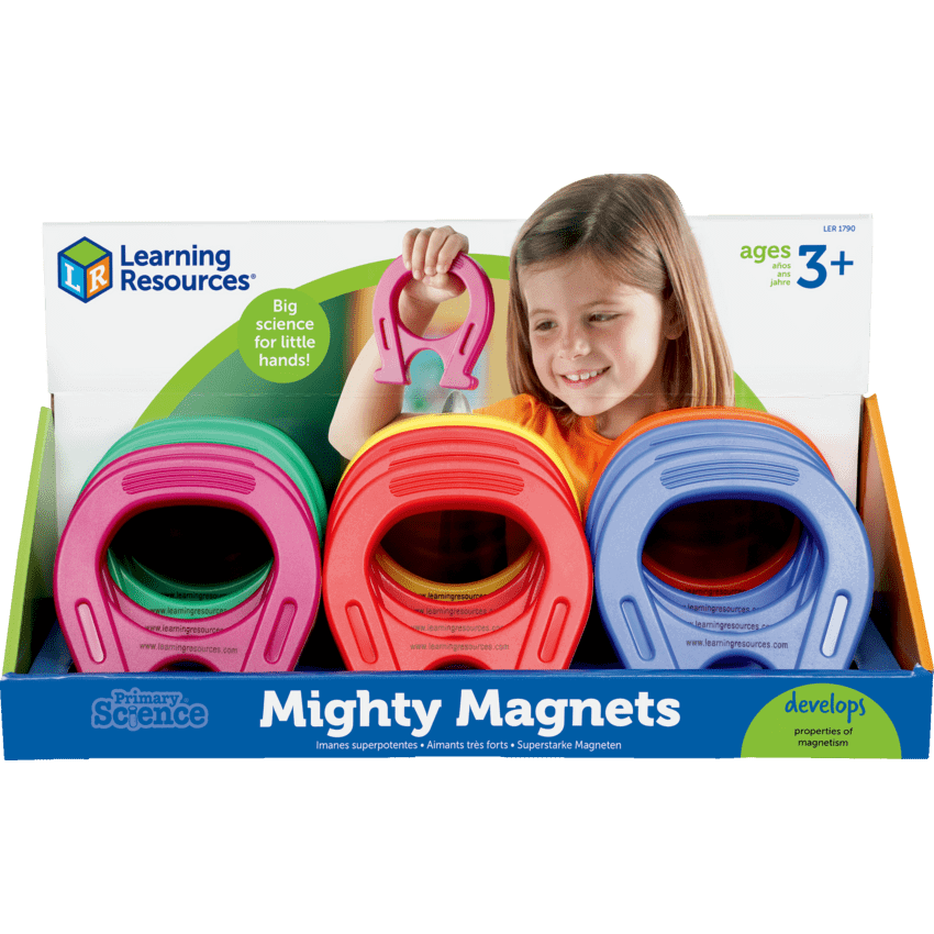 Primary Science® Mighty Magnets™ 5" 12/box