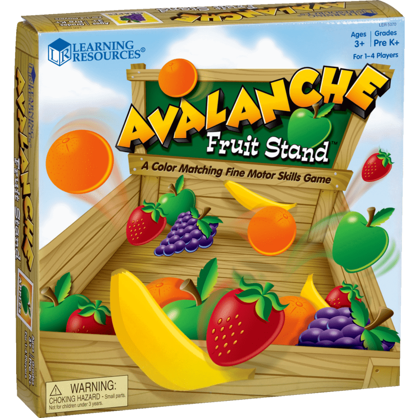 Learning Resources® Avalanche Fruit Stand 44 pieces
