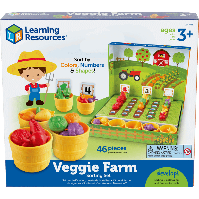 Learning Resources® Veggie Farm Sorting Set