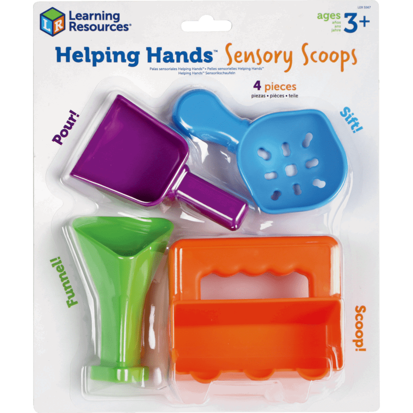 Learning Resources® Helping Hands Sensory Scoops Assorted 4/set