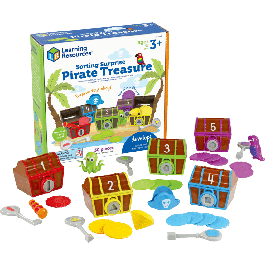 Learning Resources® Sorting Surprise Pirate Treasure