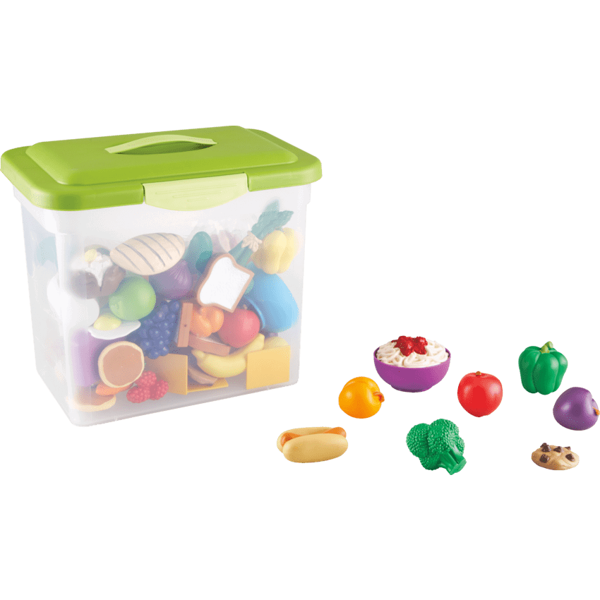 Learning Resources® New Sprouts® Classroom Play Food Set 100 pieces/set