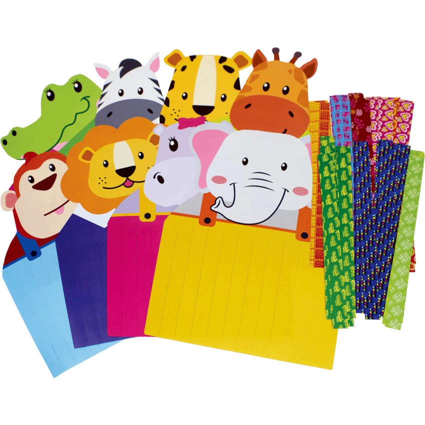 Roylco African Weaving Mats Assorted Colours 24/Kit