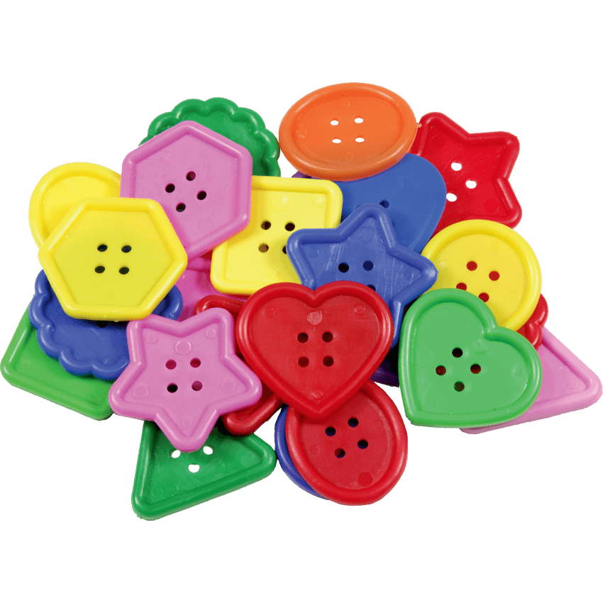 Roylco Bright Buttons™ Assorted 1 lb/bag