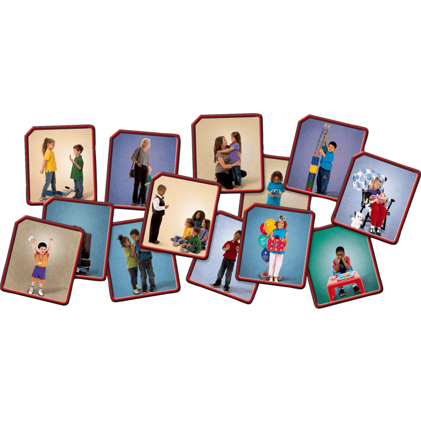 Roylco Explore Emotions Photo Cards 8-1/2" x 9-1/4" 24/pkg