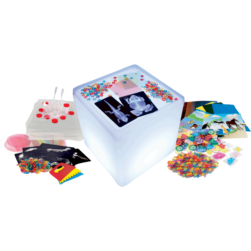 Roylco Educational Light Cube Accessories Kit