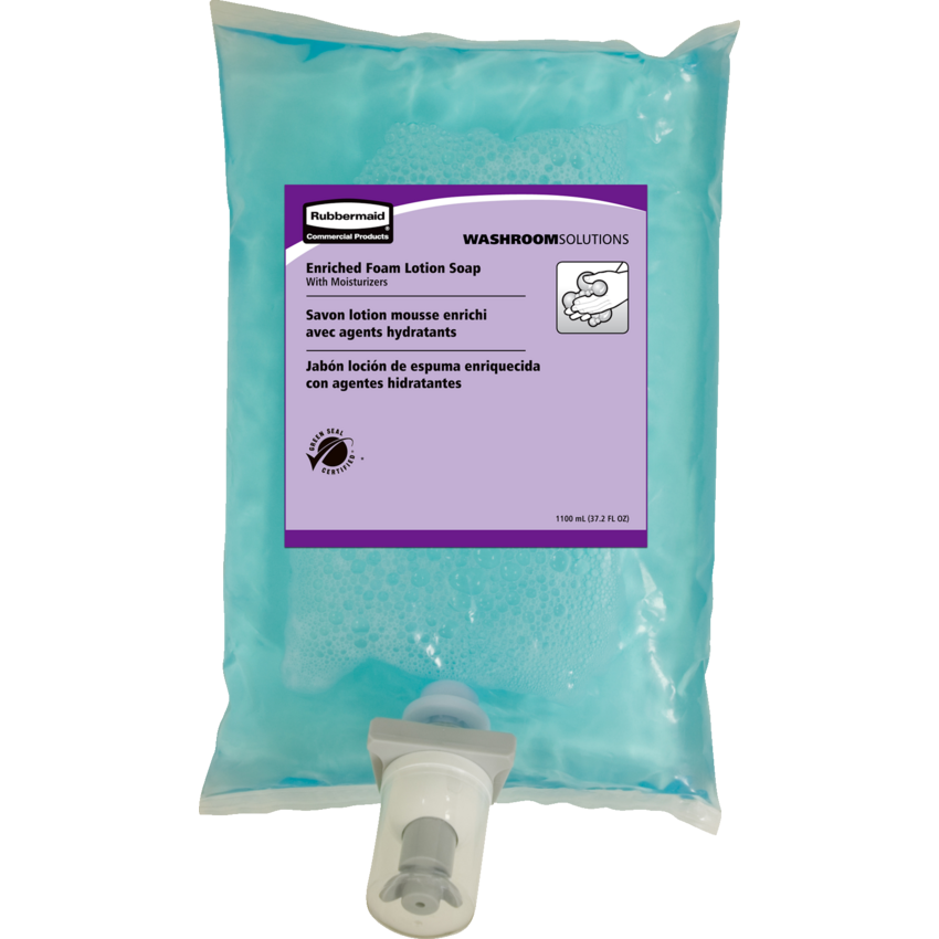 Rubbermaid® AutoFoam Hand Soaps with Moisturizer Light Floral Scent 1.1 L