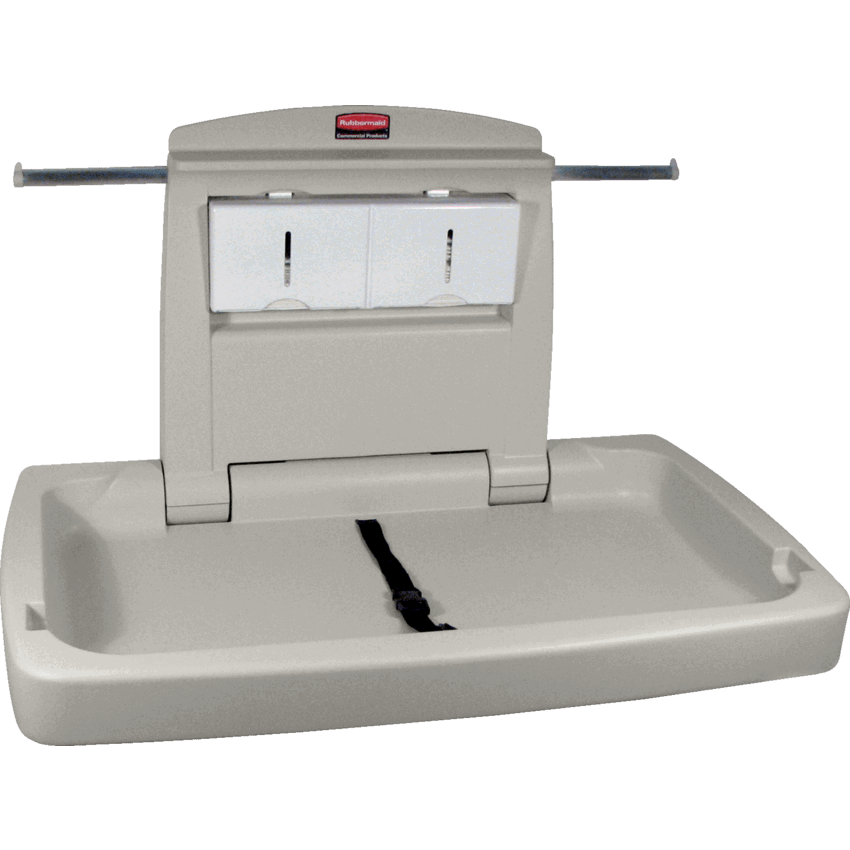 Rubbermaid® Baby Changing Station Platinum