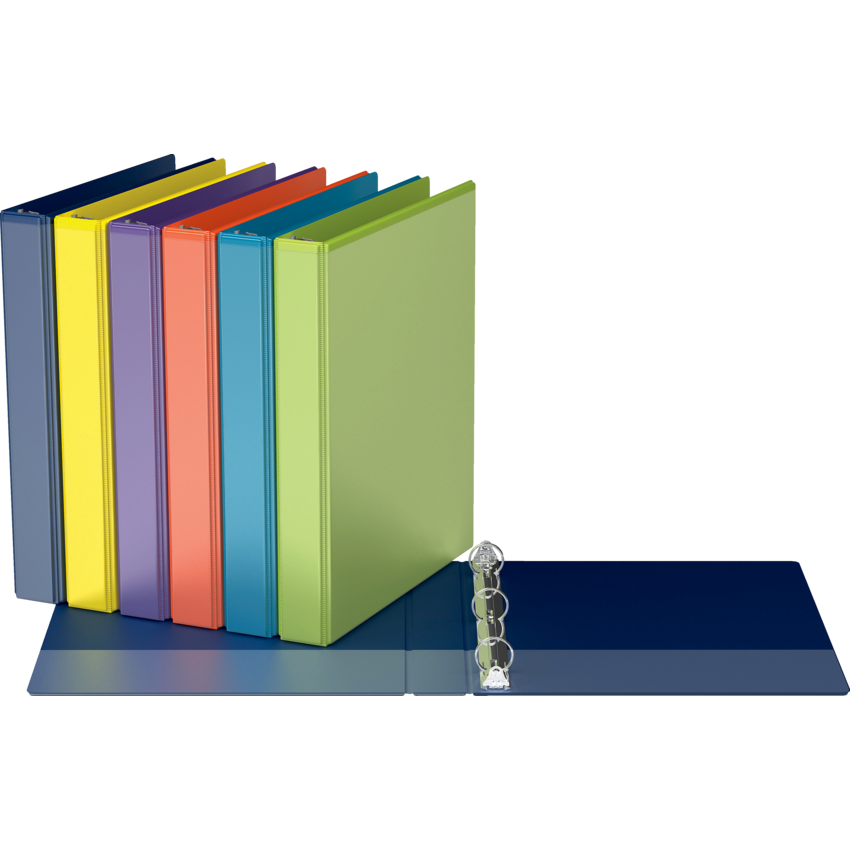 Davis Group Easyview® Premium Round Ring Binder 1-1/2" Lime Green